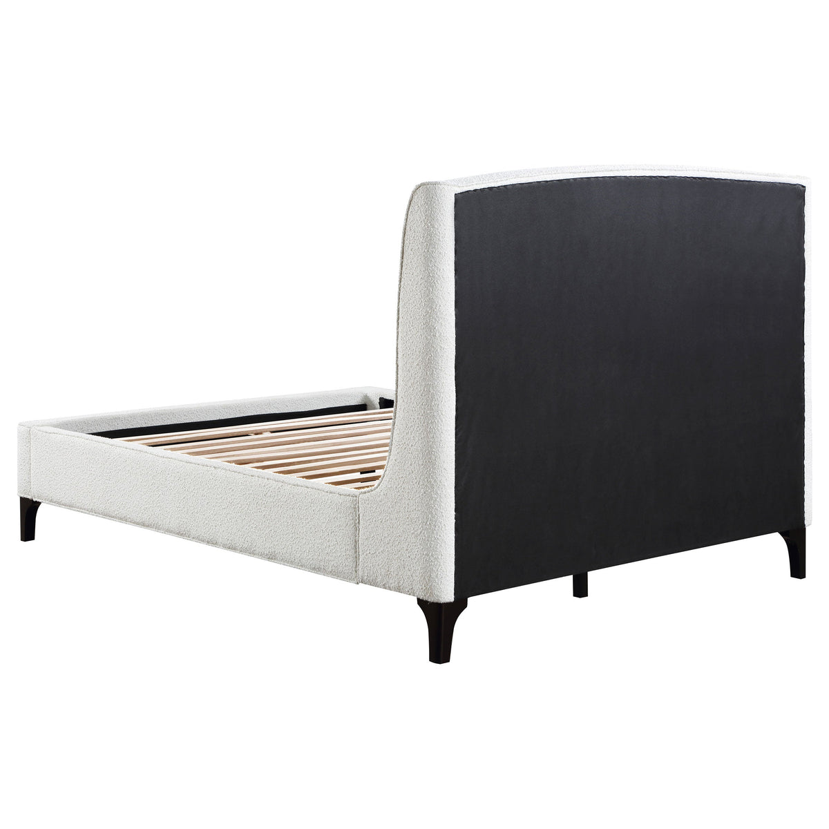 Theodore Snow Upholstered Queen Wingback Bed