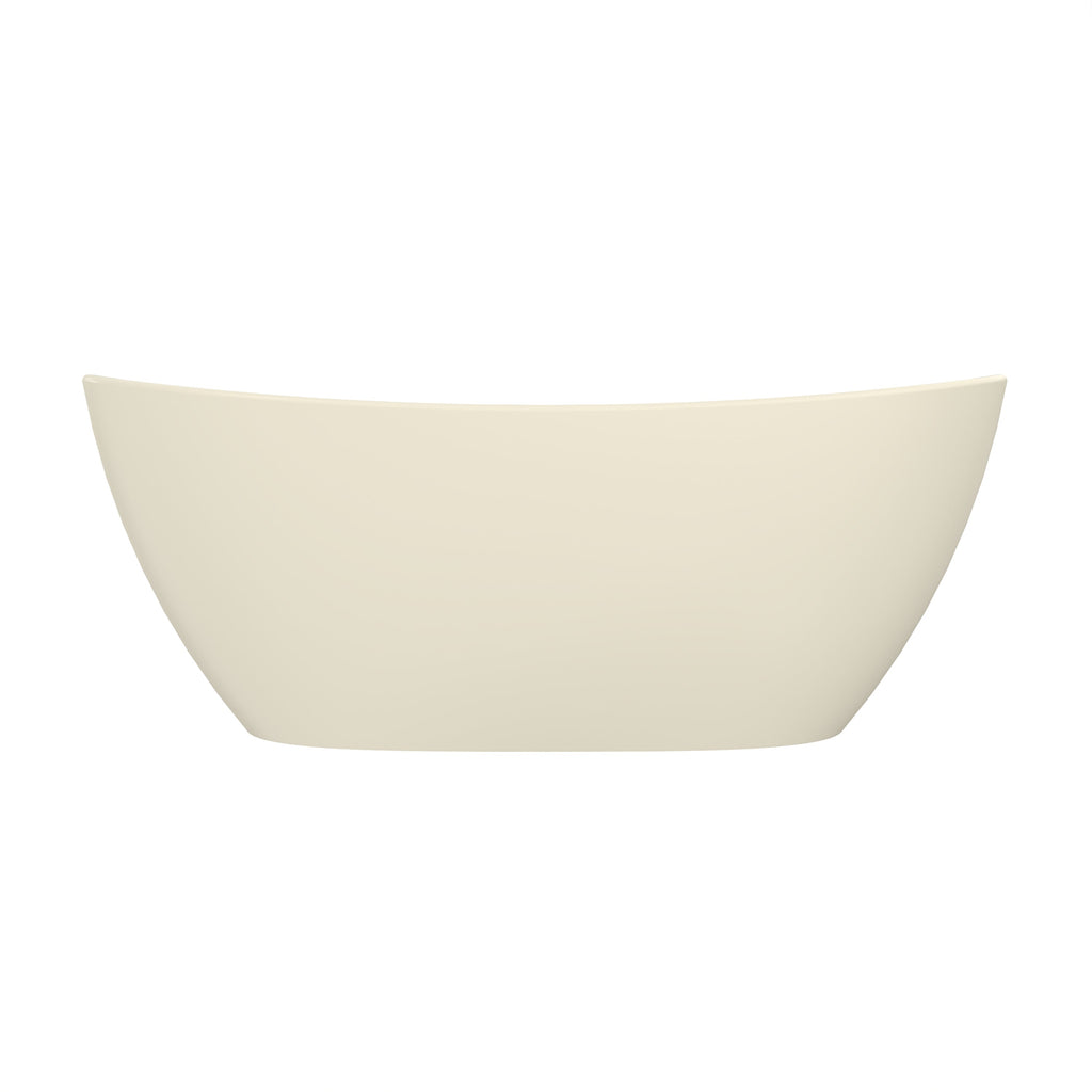 65 Inch Artificial Stone Solid Surface Freestanding Bathroom Bathtub