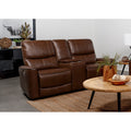 Denson Saddle Power Reclining Loveseat