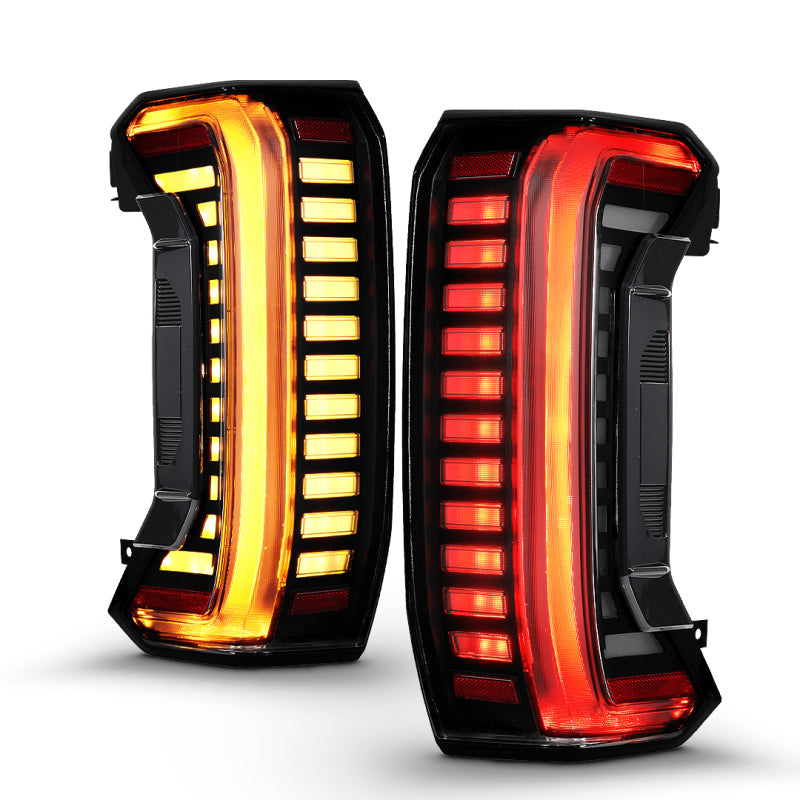 ANZO 22-24 Toyota Tundra Z-Series Full LED Tail Lights Smoke Lens Init/SeqSig- Pair 311455X