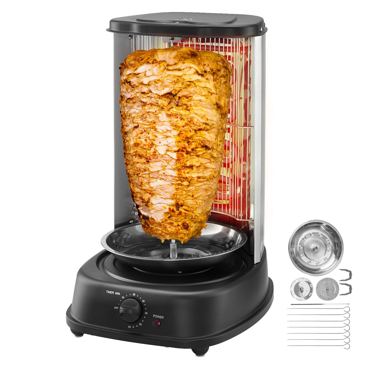 Stainless Steel Shawarma Grill Machine
