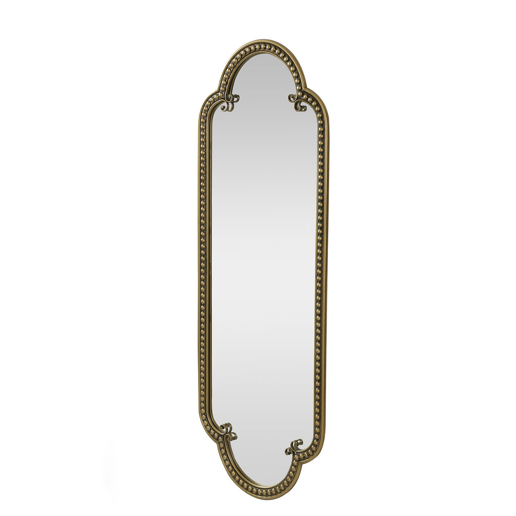 Scalloped Oval Wall Mirror - Vintage