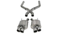 Corsa Performance 13-13 Ford Mustang Shelby GT500 5.8L V8 Polished Sport Axle-Back