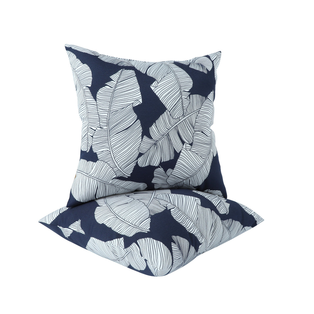 2 Pack Outdoor Throw Pillows - Waterproof & Fade-Resistant