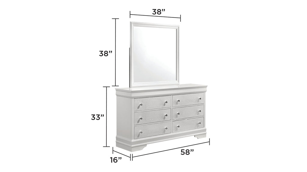 Blaze Modern Style Mirror