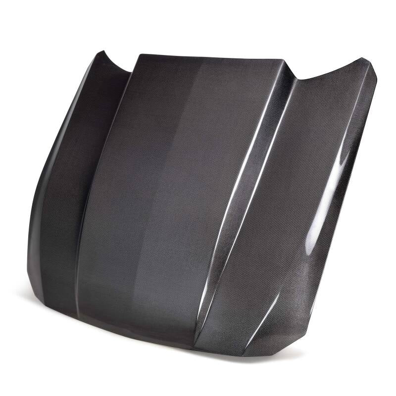 Anderson Composites 2024 Ford Mustang Type-CJ Double-Sided Carbon Fiber Cowl Hood AC-HD24FDMU-CJ-DS