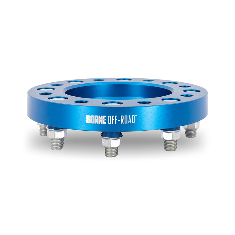 Borne Off-Road Wheel Spacers 8x165.1 116.7 32 M14 Blue BNWS-008-320BL