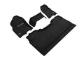 3D MAXpider 19-24 Dodge Ram 1500 Crew Cab w Bench Front Row Elegant Black R1 R2 (R1 3 Pcs Design) L1DG02704709