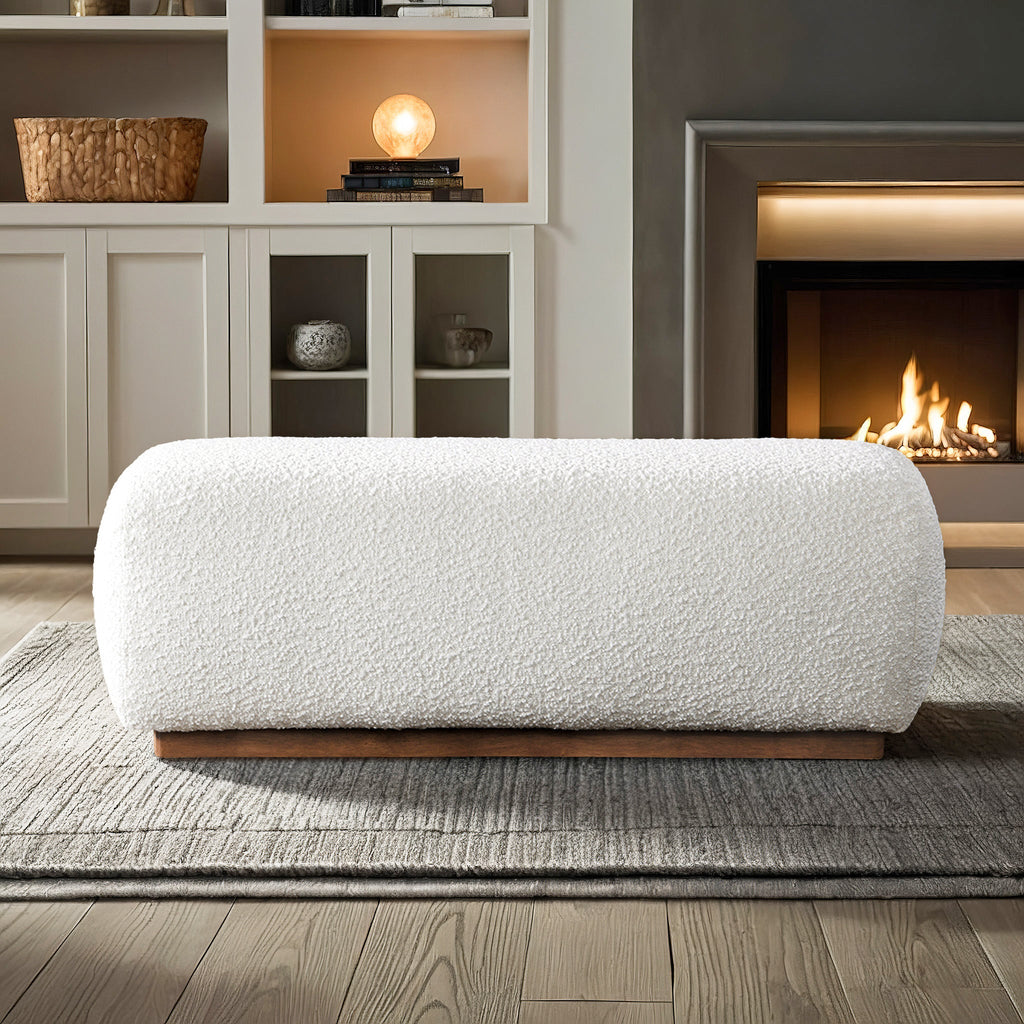 Kelvin Boucle Bench