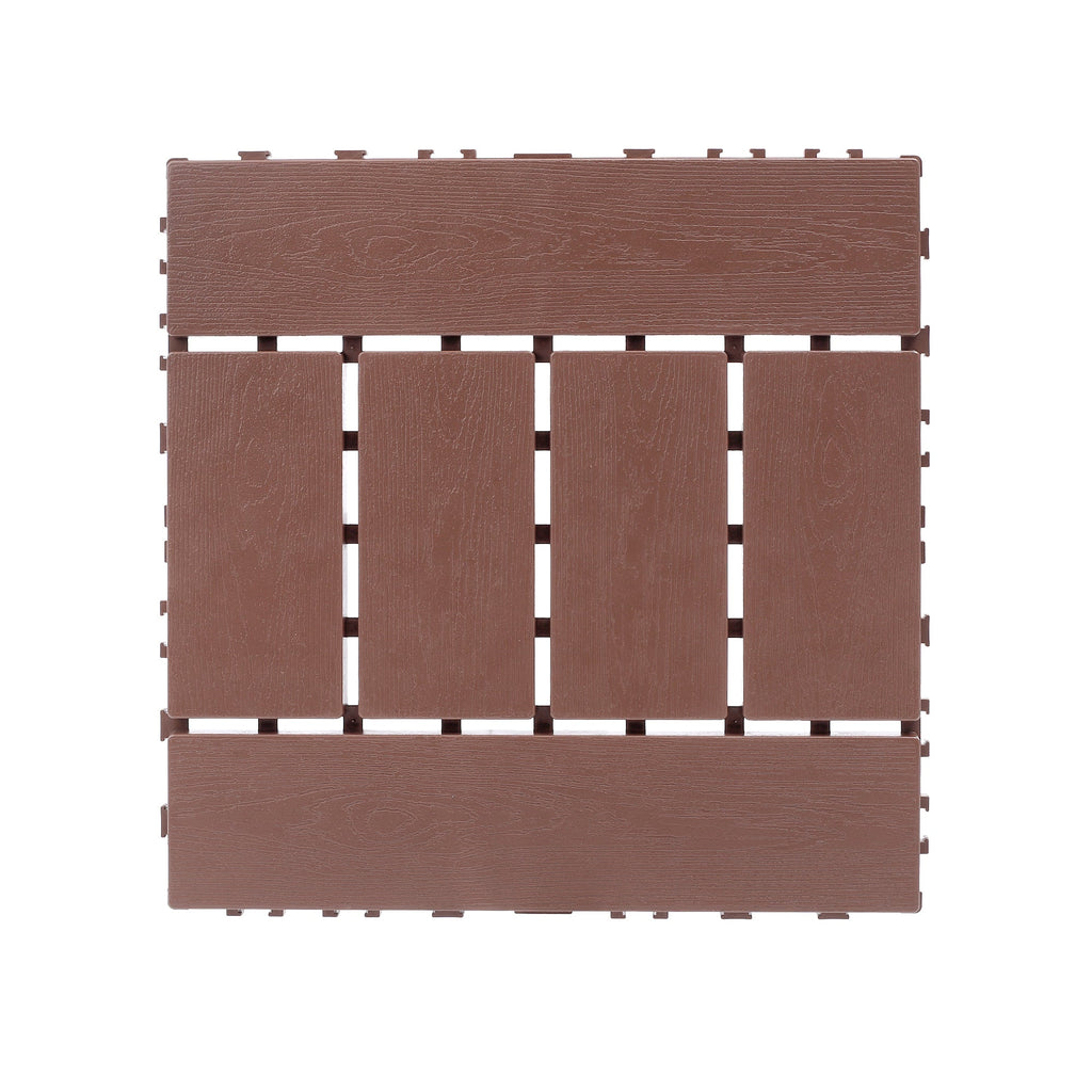 H Style 12 Inch Balcony Deck Tiles