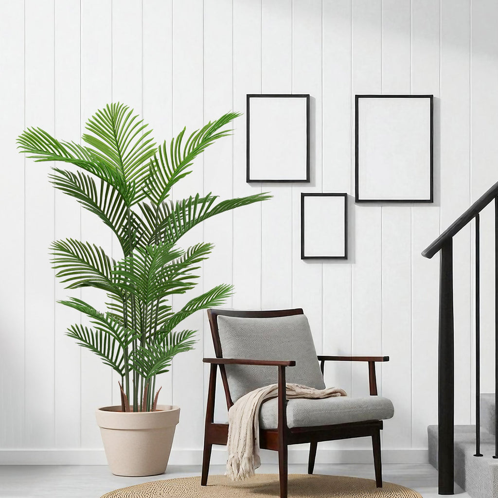 Artificial Areca Palm Plant - Set of 2
