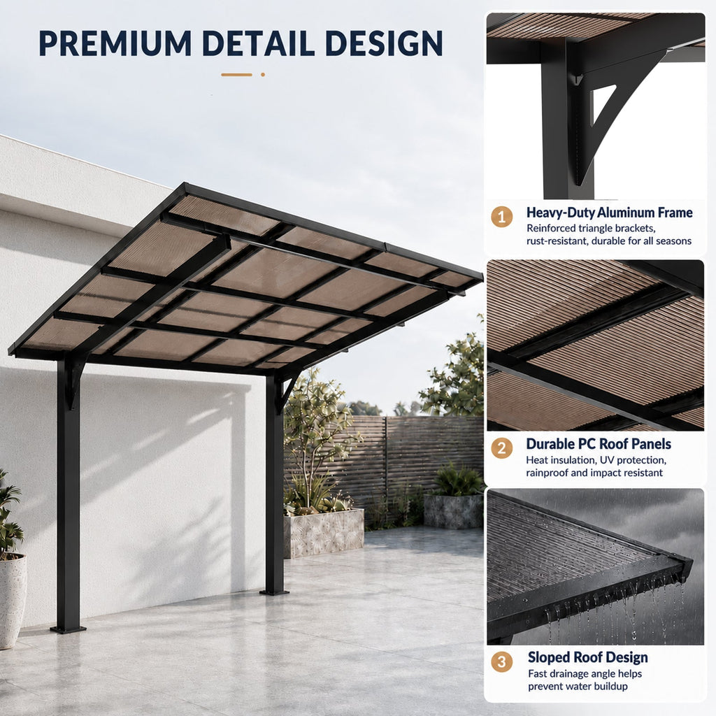 8x8FT Outdoor Carport
