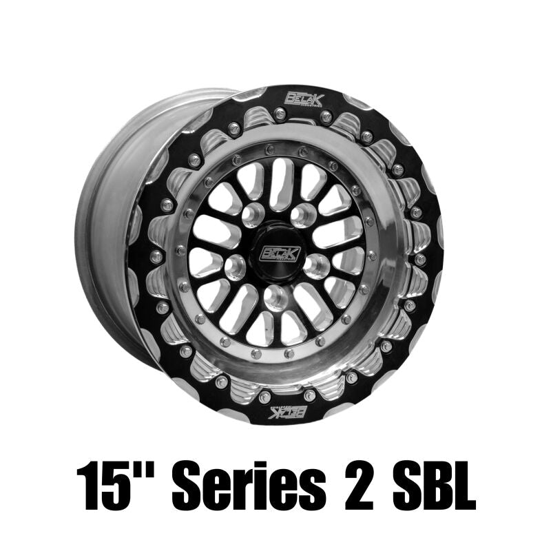 Belak Wheels Belak 15x8 / 5in BS / 5x4.75 BP / High Pad / Series 2 Wheel - Non-Beadlock 15085475S25BS-NBL