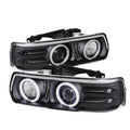 Spyder Chevy Silverado 1500/2500 99-02Projector Headlights CCFL Halo LED Black PRO-YD-CS99-CCFL-BK 5009579