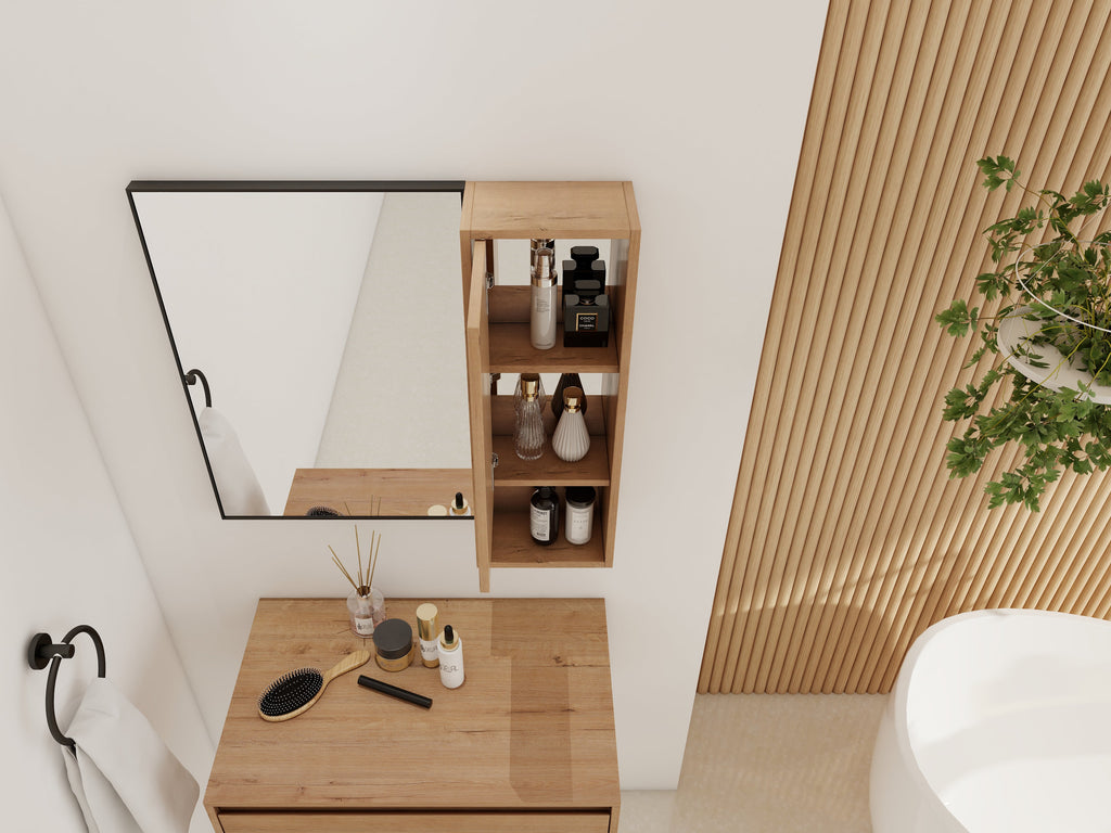 10'' Wall Mounted Storage Cabinet with Soft Close Door
