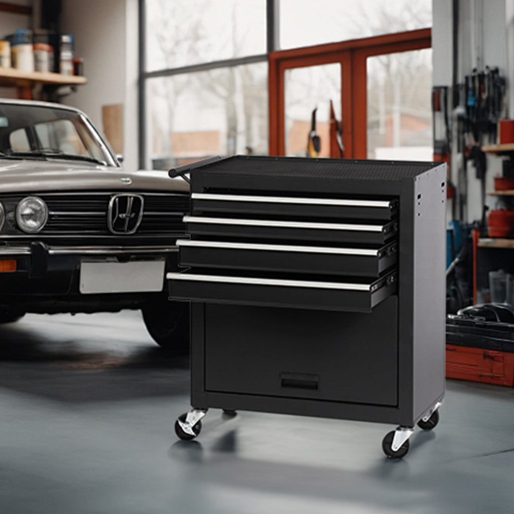 4-Drawer Rolling Tool Chest with Wheels