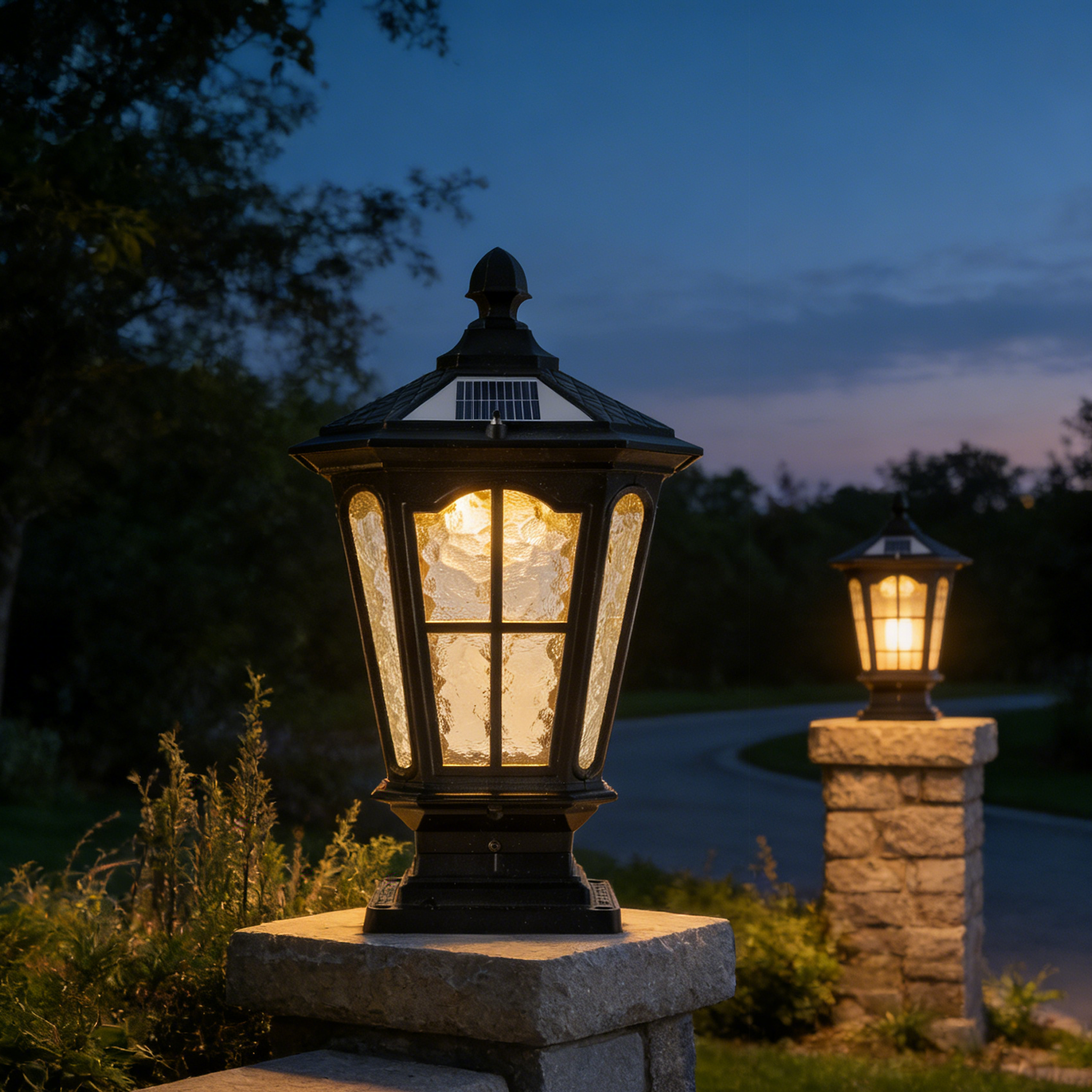 Garden Post Light