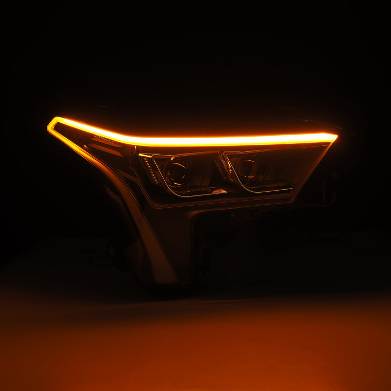 AlphaRex 22-23 Toyota Tundra LUXX-Series Headlights Black w/White DRL - Req 810029 OR 810030 880864 *Discontinued