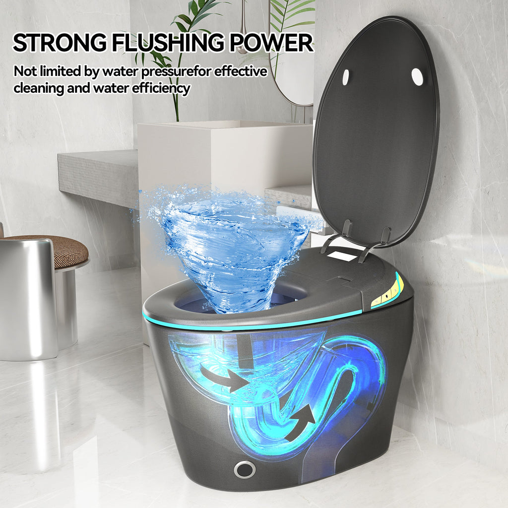 Unique Smart Toilet with Built-in Bidet