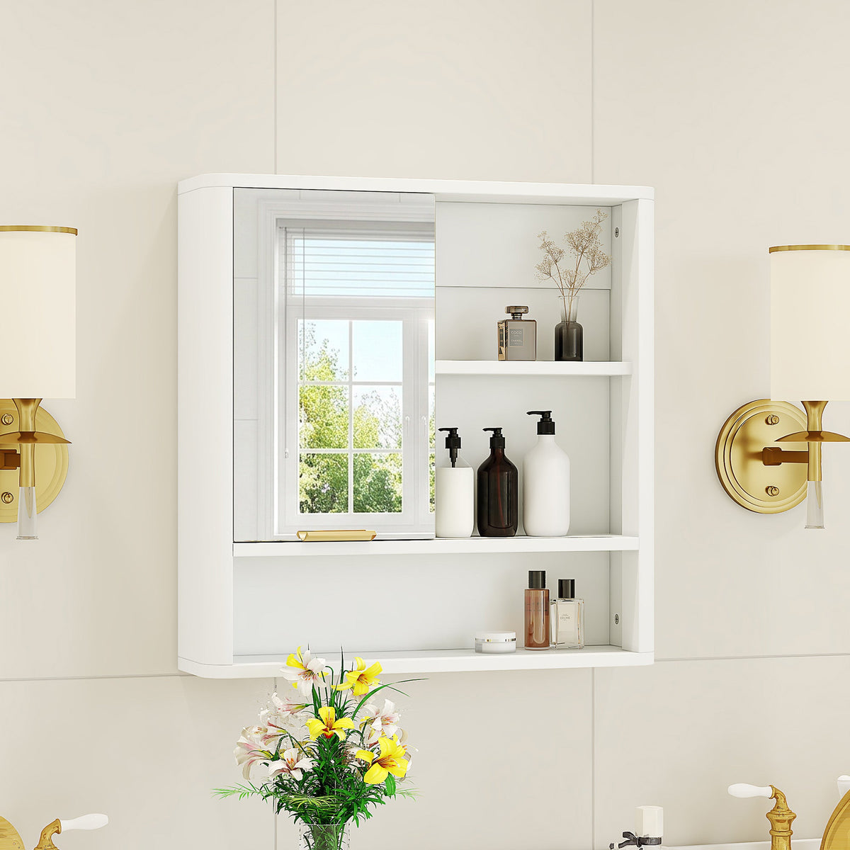 Modern Bathroom Mirror Cabinet