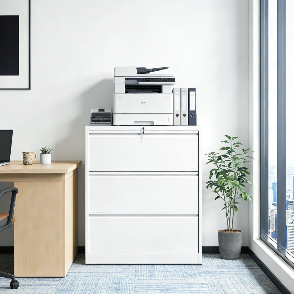 3 Drawer Lateral File Cabinet