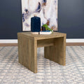 Brianna Mango Square Engineered Wood End Table