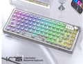 Attack Shark K75RGB Wireless Mechanical Bluetooth Transparent Gasket Hot Plug Keyboard