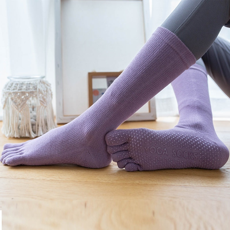 Mid-calf Yoga Socks For Women Winter Season