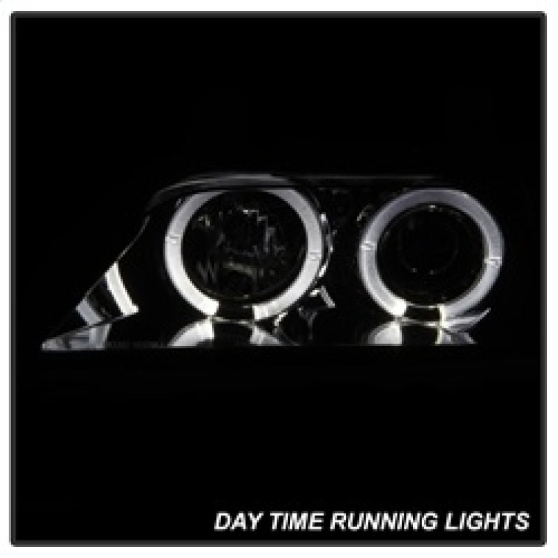 Spyder BMW Z3 96-02 Projector Headlights LED Halo Smoke High H1 Low H1 PRO-YD-BMWZ396-HL-SM 5009104