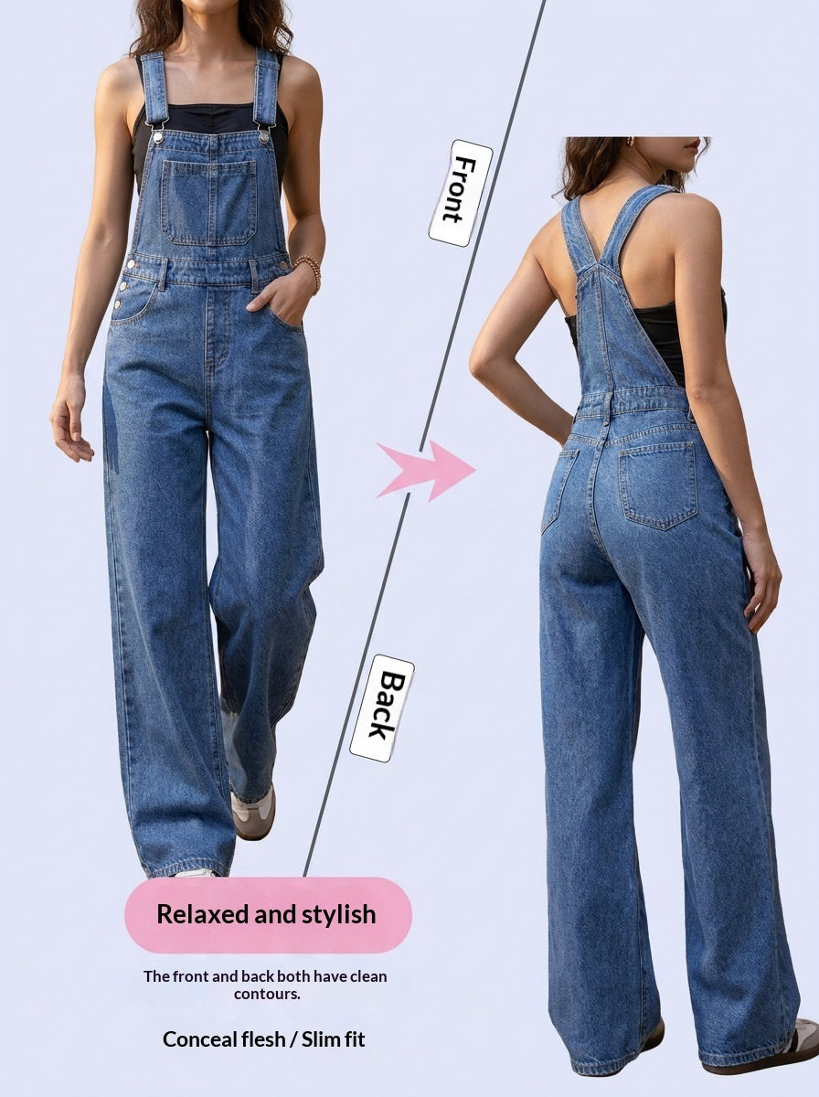 Youthful Relaxed Slimming Wide-leg Pants In A Casual Age-reducing Korean Style