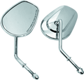 Bikers Choice Tapered Short Stem Mirrors Chr 482008