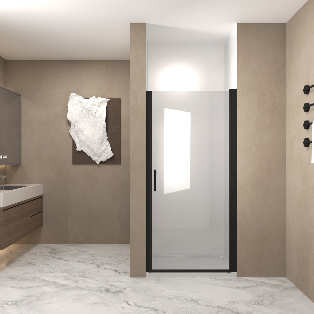 36"x 72" Pivot Shower Door, Matte