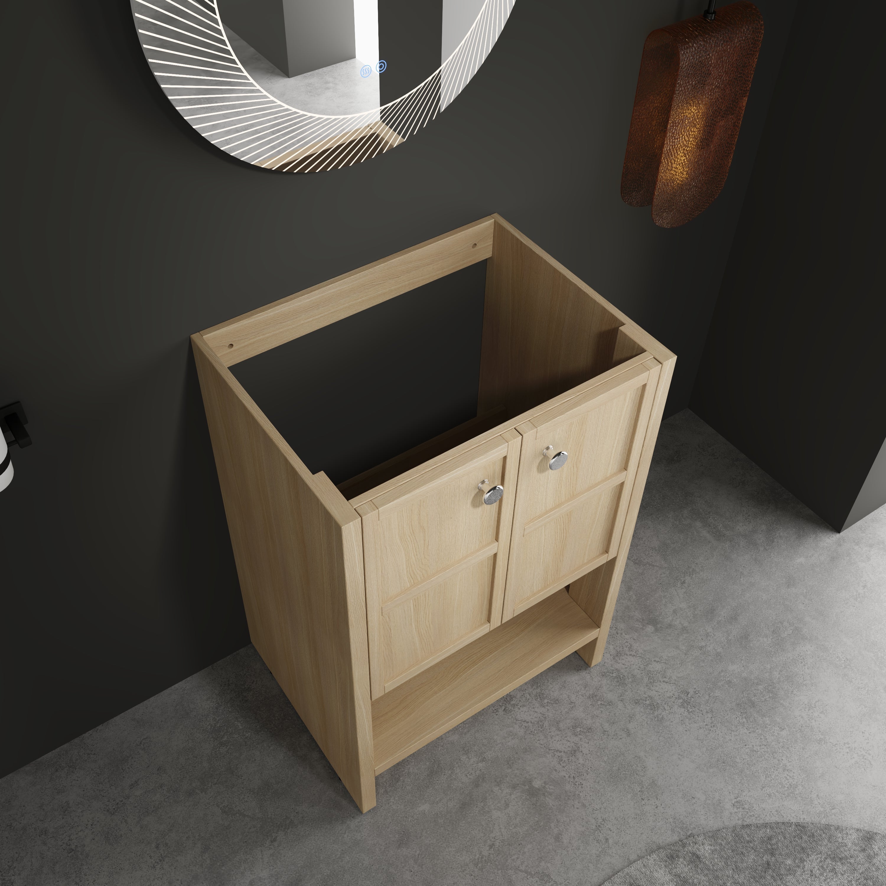 24" Freestanding Bathroom Vanity