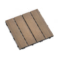 WPC Wood-Plastic Composite Patio Floor Tiles