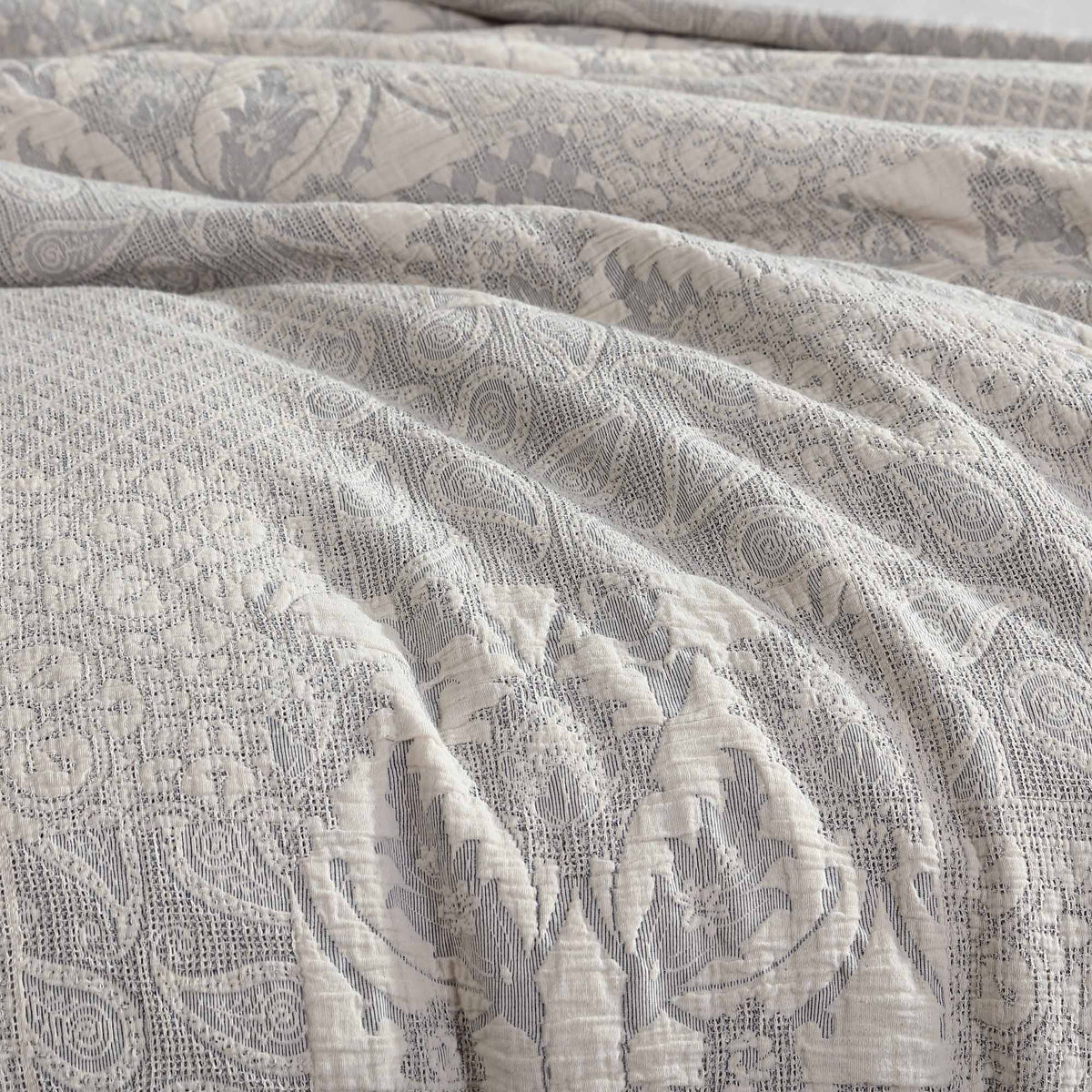 Paisley 3 Piece Queen Comforter Cover Set