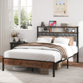 Full Size Wooden Platform Bed Frame