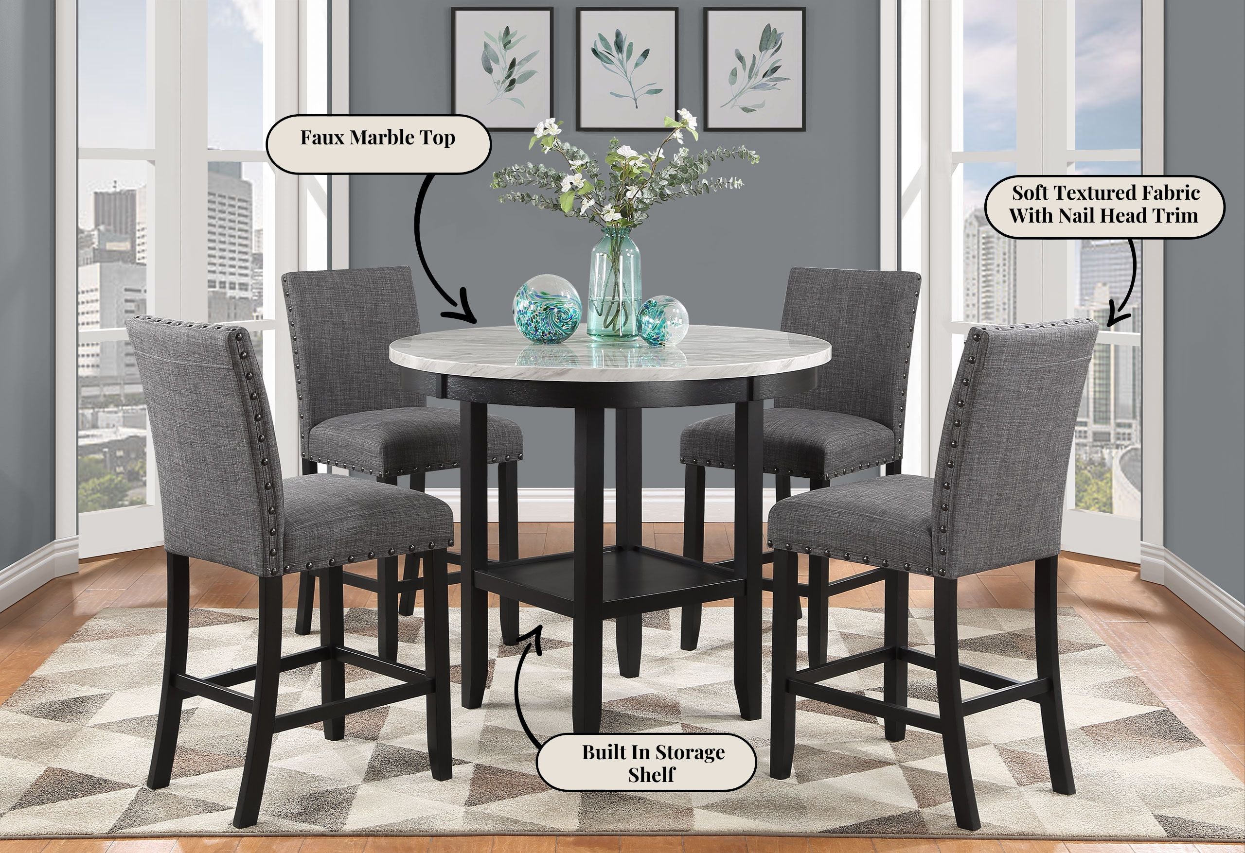 Greta Bar Table