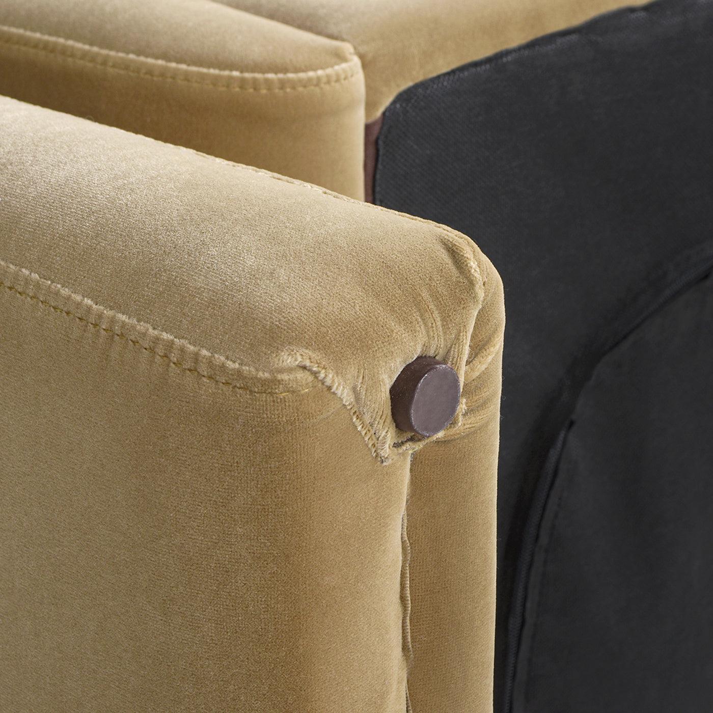 Mason 40" Arched Arm Chair, Camel