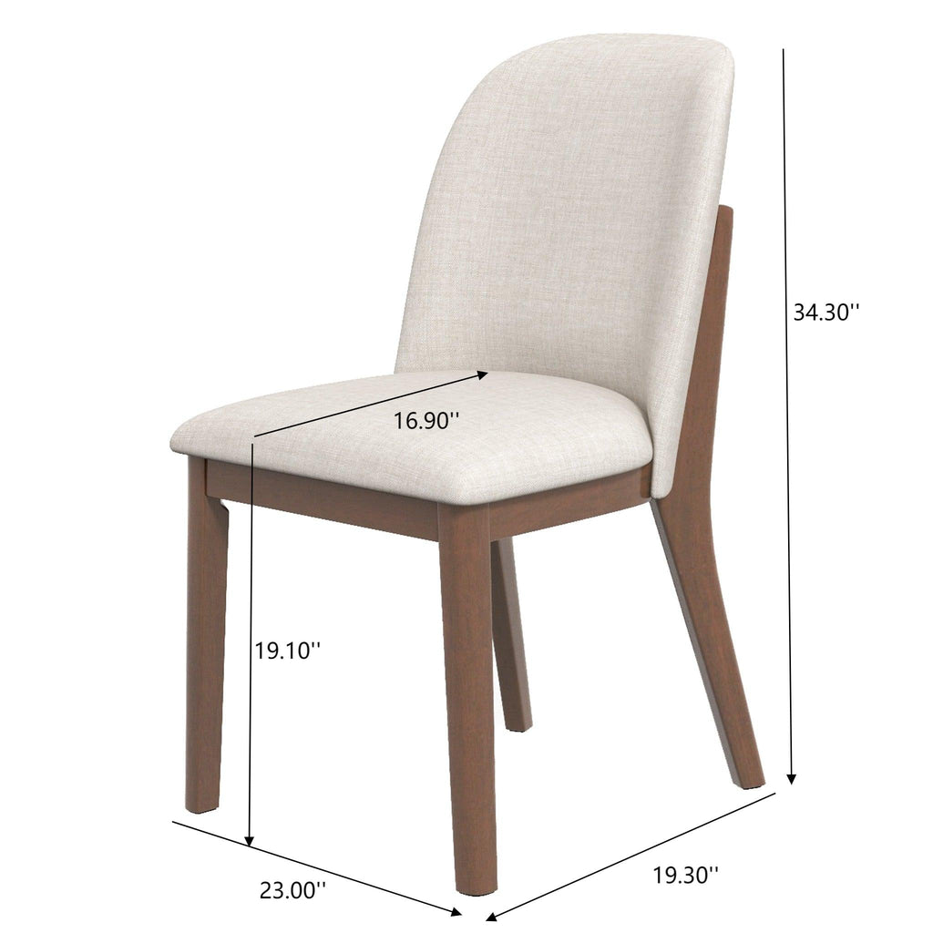 Mid-Century Modern Kaitlyn Dining Chair Set