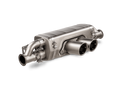 Akrapovic 21-22 Porsche 911 GT3 (992) Slip-On Race Line (Titanium) w/Titanium Tips S-PO/TI/23