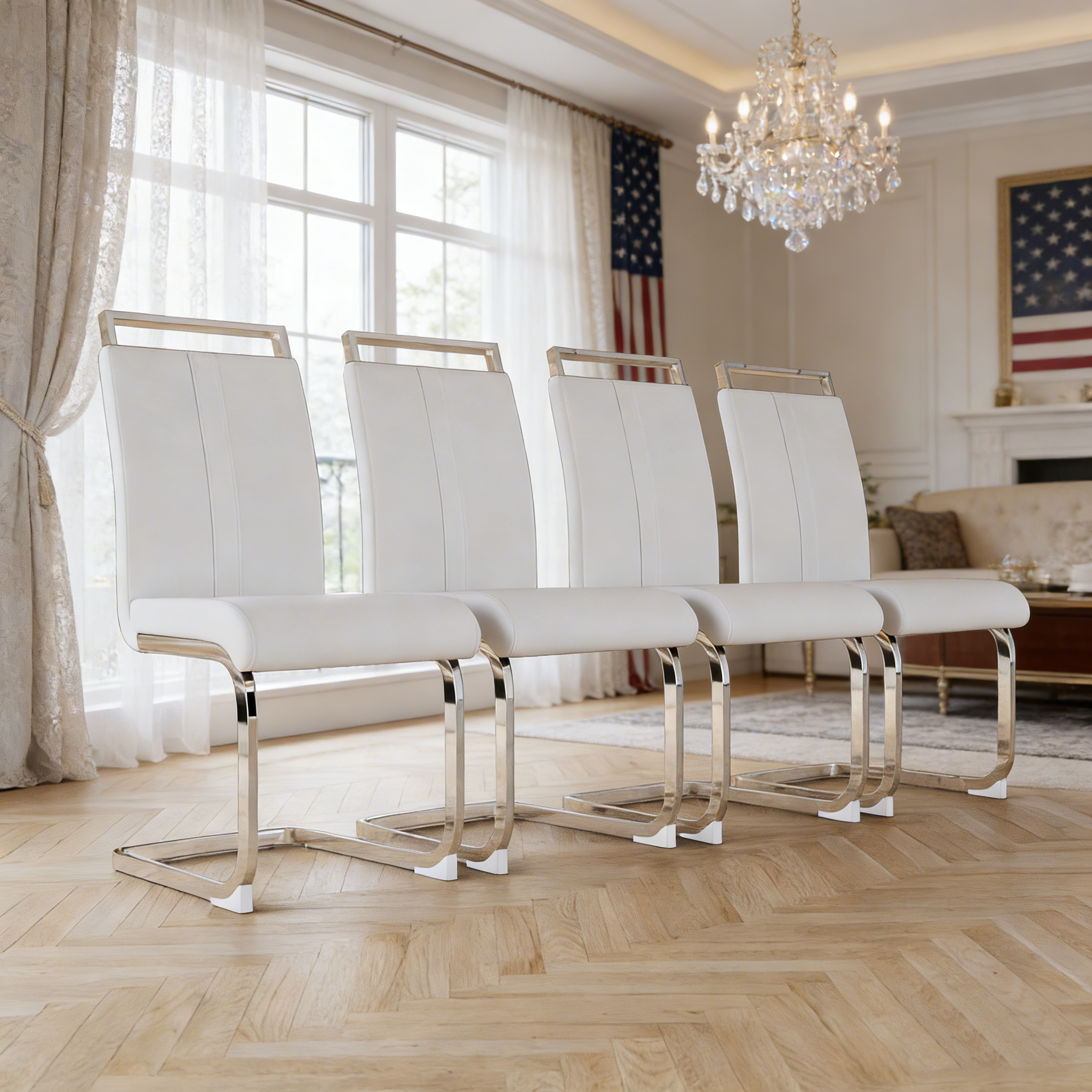 Modern Dining Chairs - Set of 4