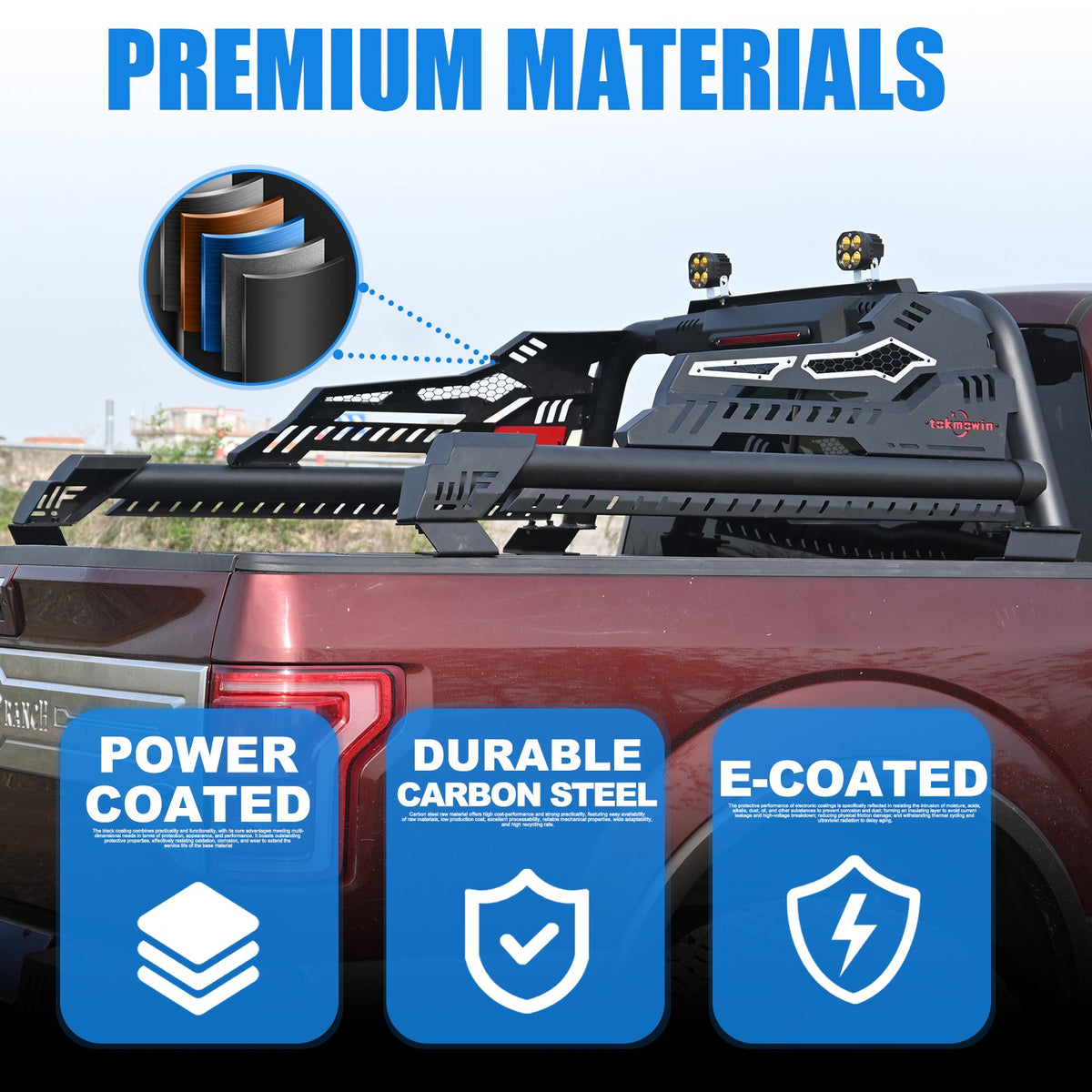 Universal Truck Bed Roll Bar