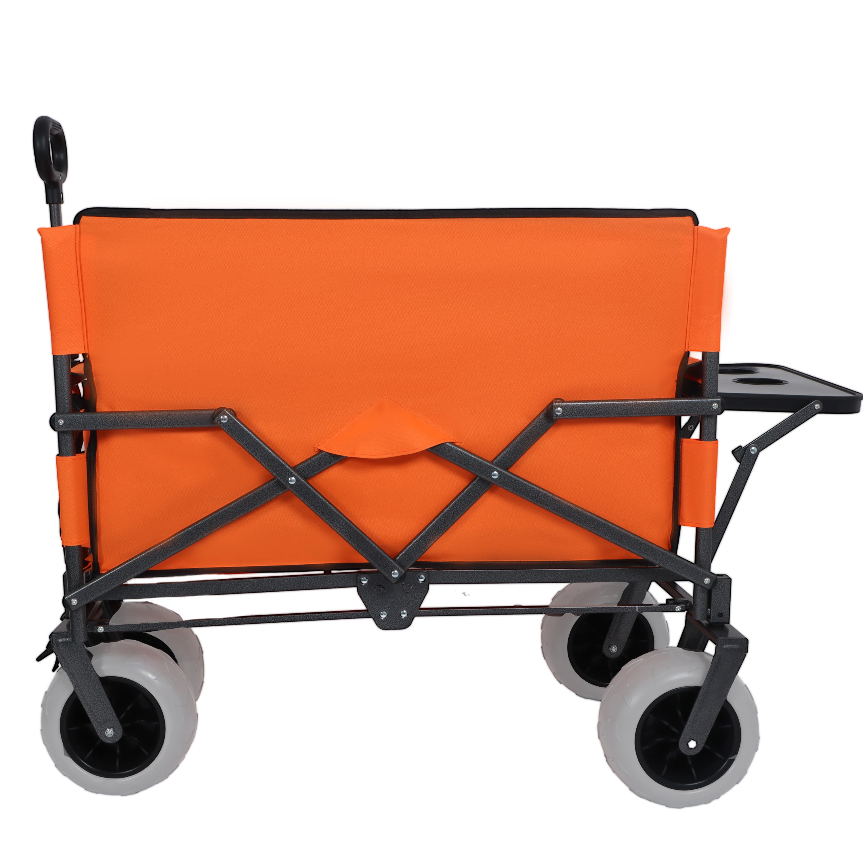 3-in-1 Folding Wagon with Bench Seat & Tabletop