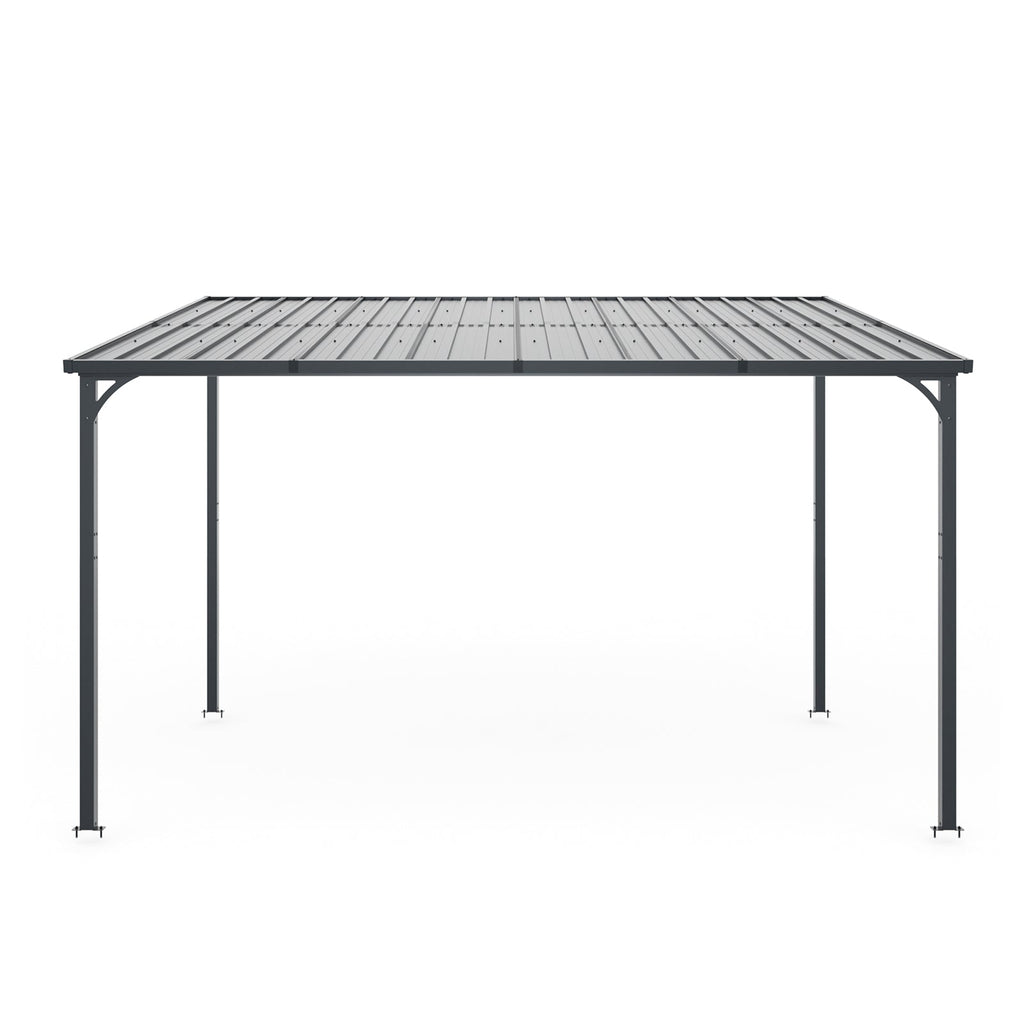 Outdoor Pergola - 12' x 8' Galvanized Steel