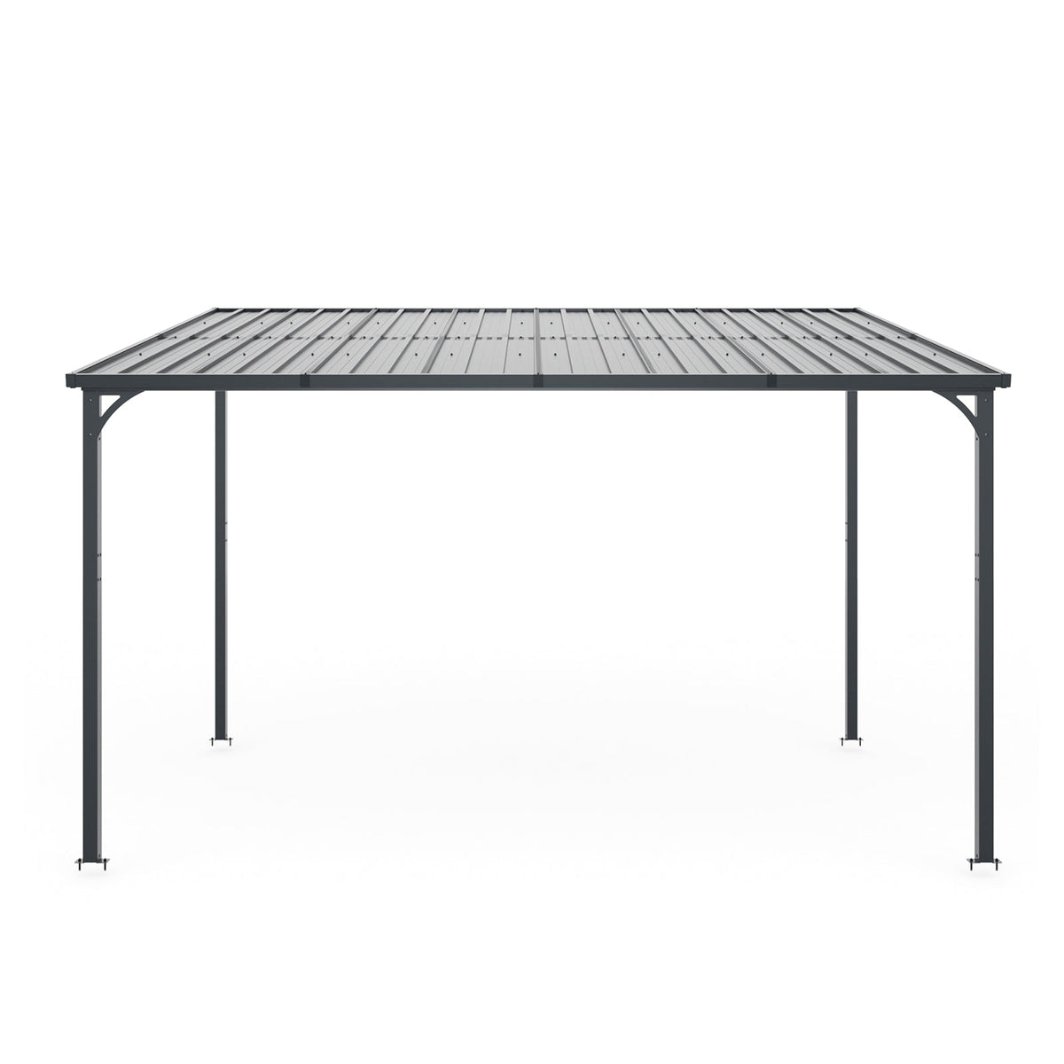 Outdoor Pergola - 12' x 8' Galvanized Steel