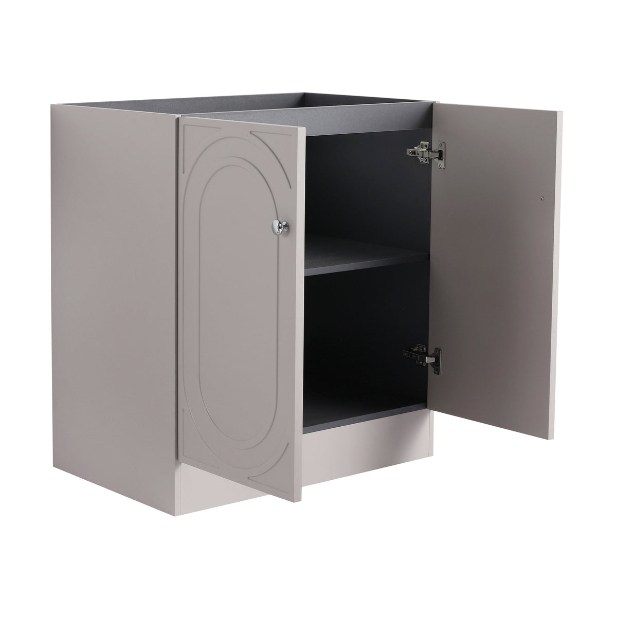 30" Freestanding Bathroom Vanity & 2 Soft-Close Cabinet Doors