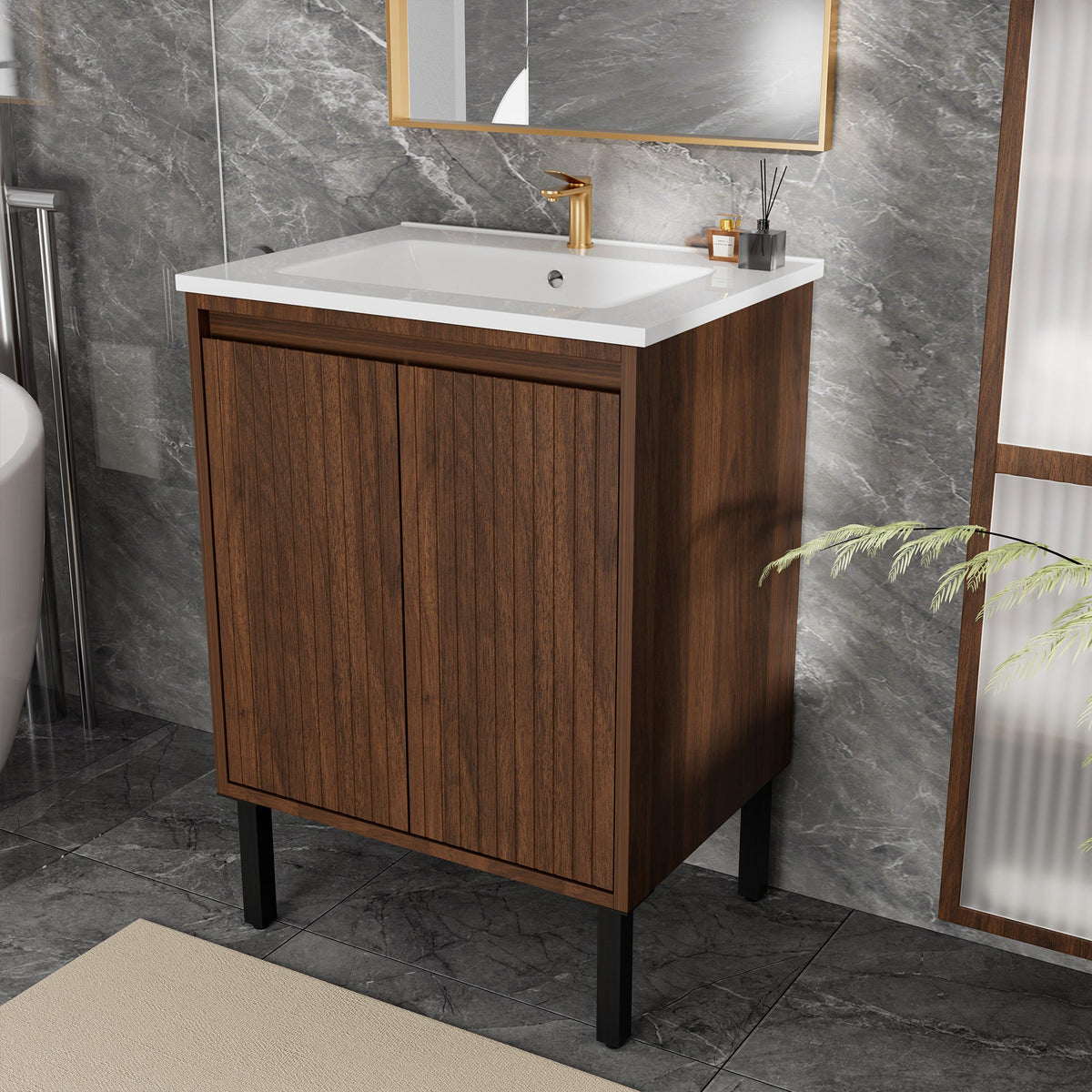 24 Inch Bathroom Vanity With Sink