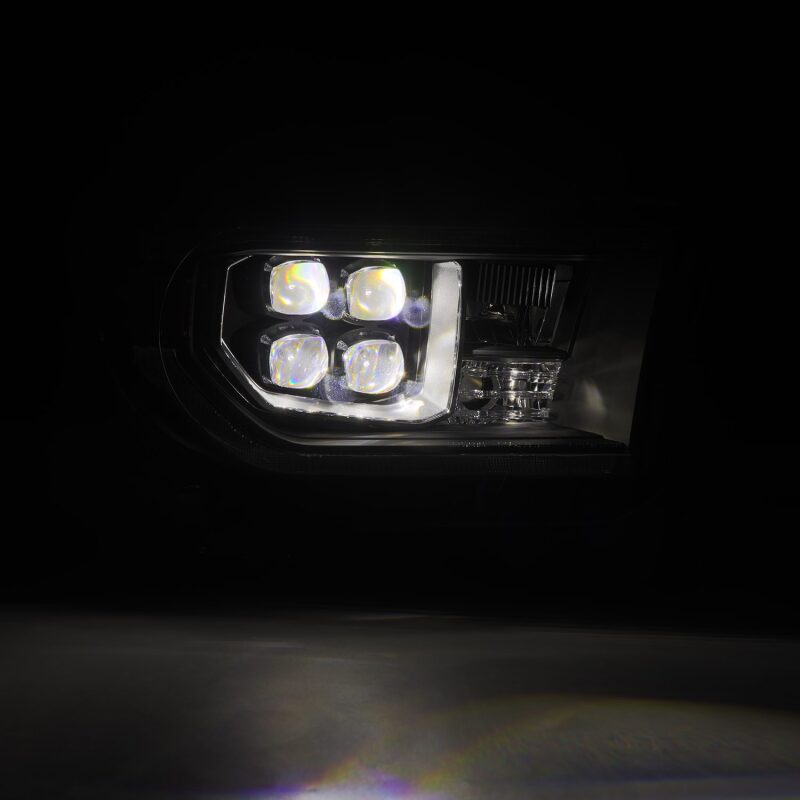 AlphaRex 07-13 Toyota Tundra / 08-17 Sequoia NOVA LED Proj HL Black w/Actv Light Seq. Sig + DRL 880818 *Discontinued