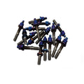 BLOX Racing Xtreme Titanium Intake/Exhaust Manifold Studs Burnt 65mm 10-Piece Kit BXFL-00309-10-TI-B