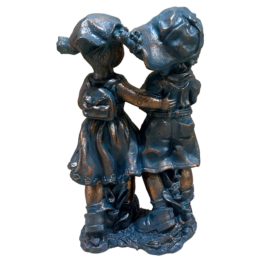 Magnesium Oxide Statues of Boy and Girl